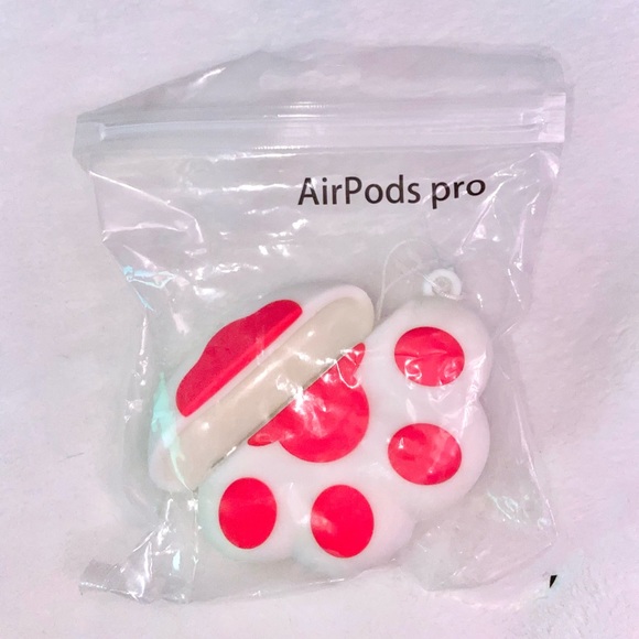 Cute Cat Dog Paw Airpods Pro Case - Picture 2 of 8